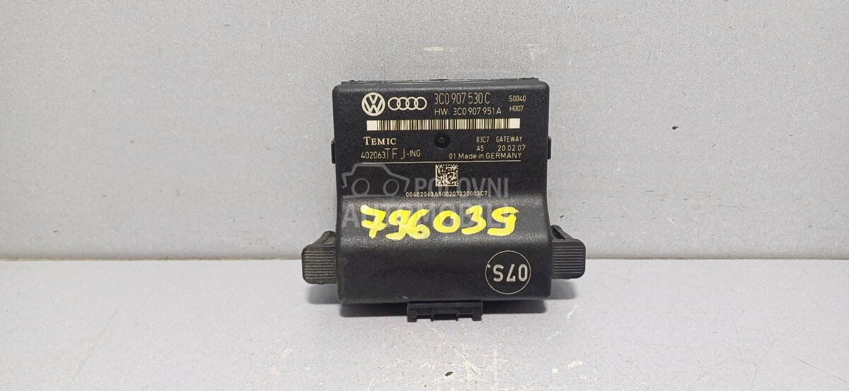 ELEKTRONIKA MODUL VRATA za Volkswagen Passat B6 - 3C0907530C