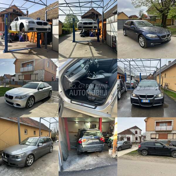 Delovi E-F serija za BMW 320d, 114, 116 ... od 2004. do 2018. god.