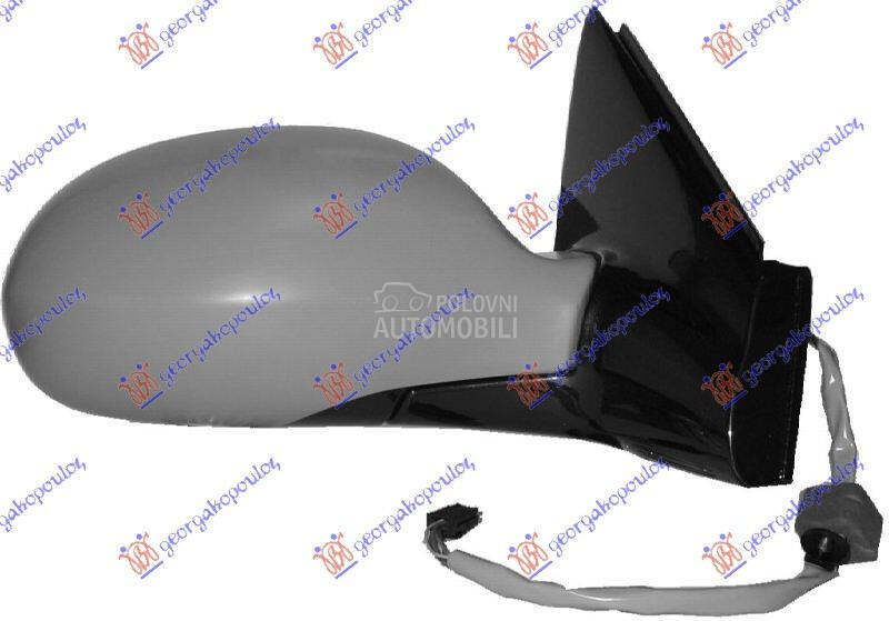 RETROVIZOR ELEKTRICNI SA GREJA za Citroen C5 od 2001. do 2004. god.