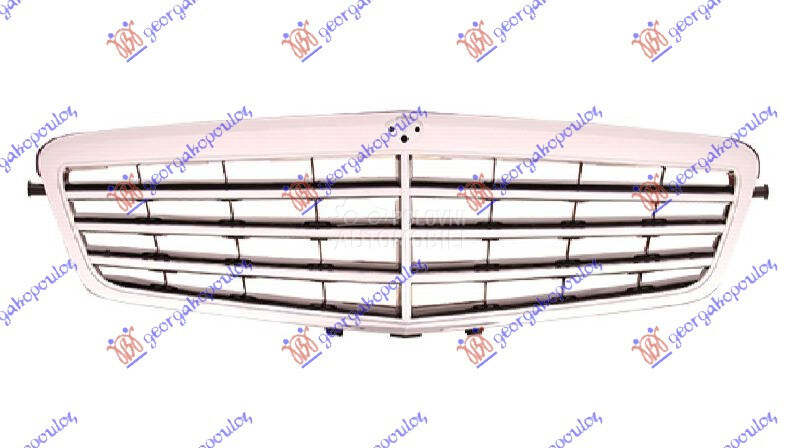 PVC MASKA HROM/CRNA (AVANTGARD za Mercedes Benz E Klasa od 2009. do 2013. god.