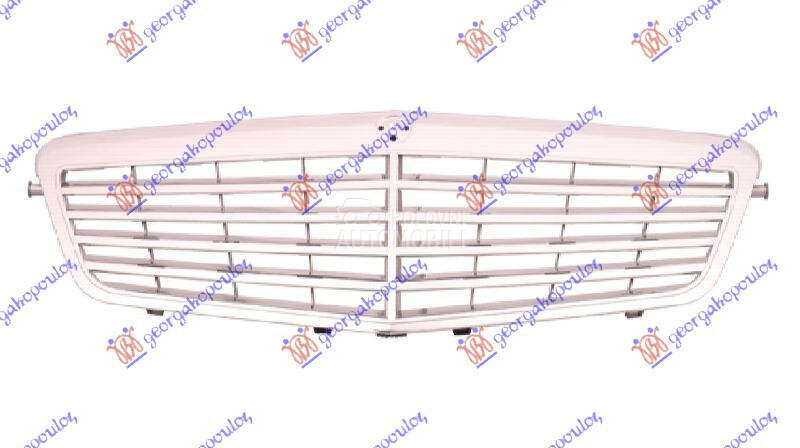 PVC MASKA HROM/SREBRNA (ELEGAN za Mercedes Benz E Klasa od 2009. do 2013. god.