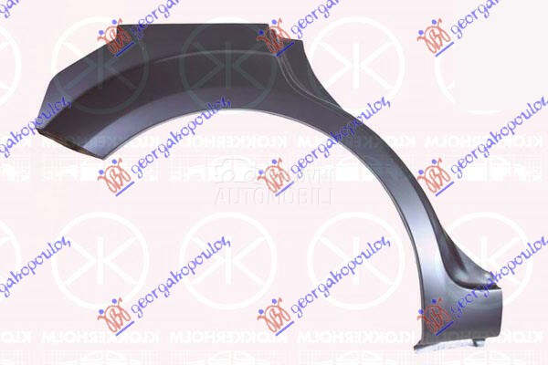 RUB 4 VRATA za Ford Focus od 2004. do 2008. god.