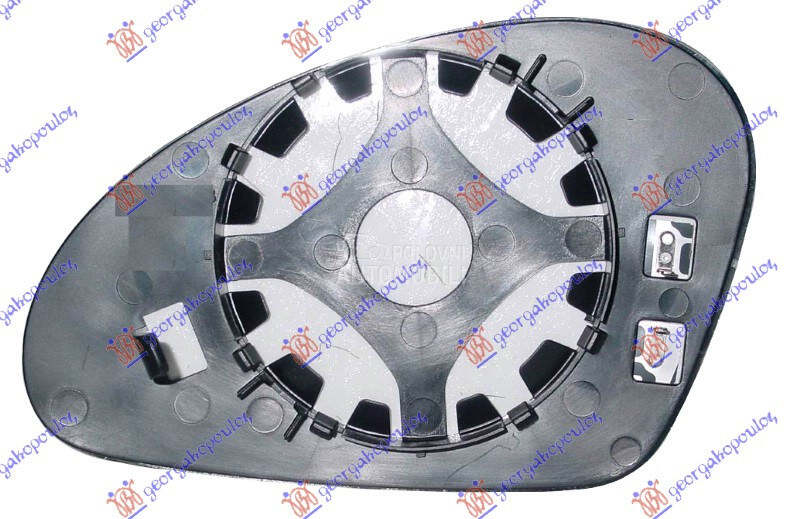 STAKLO RETROVIZORA SA GREJACEM za Seat Ibiza od 2002. do 2008. god.
