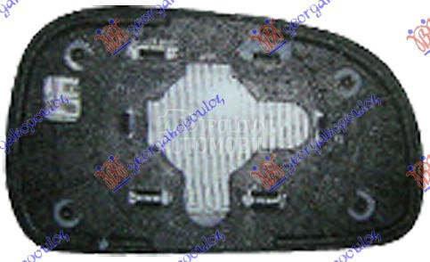 STAKLO RETROVIZORA SA GREJACEM za Hyundai Santa Fe od 2005. do 2009. god.