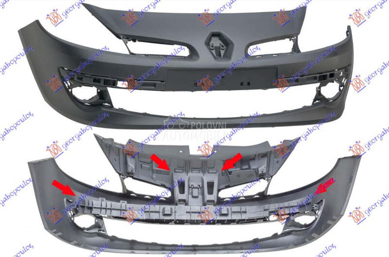 PREDNJI BRANIK (15 INCH) (A KV za Renault Clio od 2006. do 2009. god.