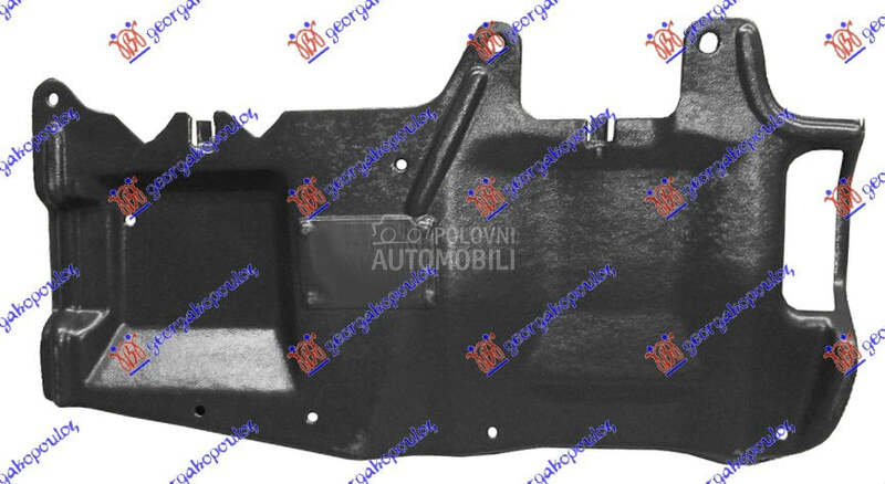 ZASTITA MOTORA BOCNA za Mitsubishi Carisma od 1996. do 2005. god.