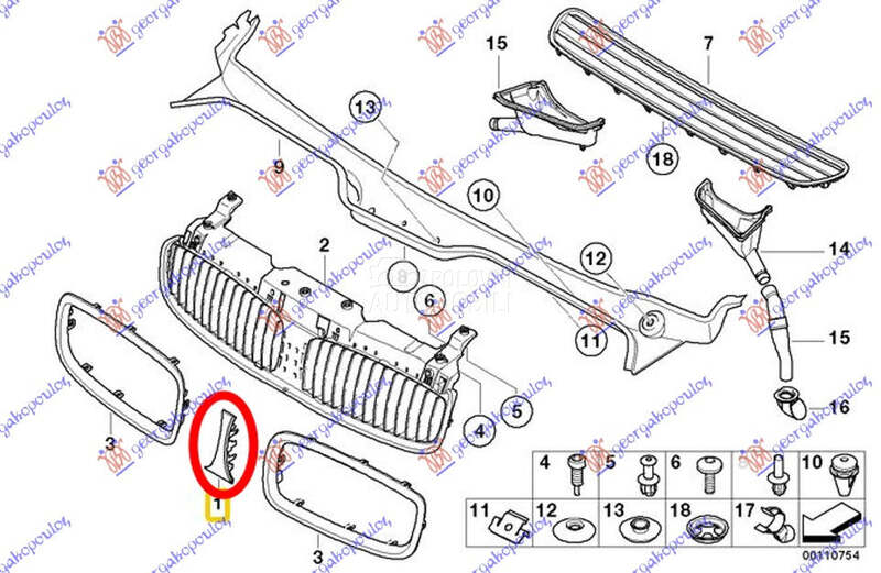 LAJSNA PVC MASKE -05 za BMW Serija 7 od 2002. do 2008. god.