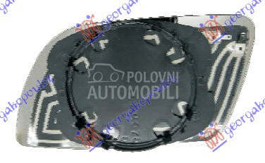 STAKLO RETROVIZORA SA GREJACEM za Škoda Octavia od 2004. do 2008. god. - 023607602