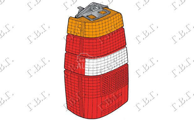 STOP LAMPA za Fiat Fiorino od 1991. do 1997. god.