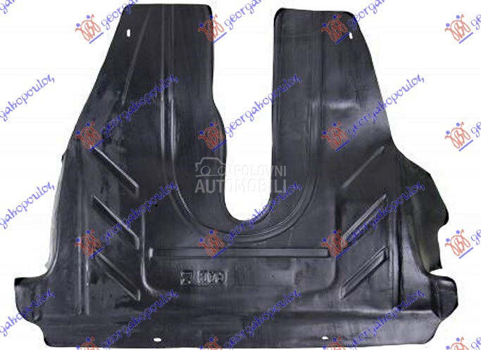 ZASTITA MOTORA DIZEL PLASTICNA za Fiat Panda od 2003. do 2014. god.