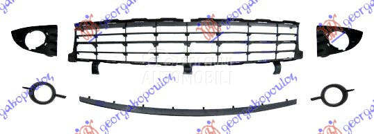 RESETKA PREDNJEG BRANIKA (SA M za Renault Scenic od 2003. do 2009. god.
