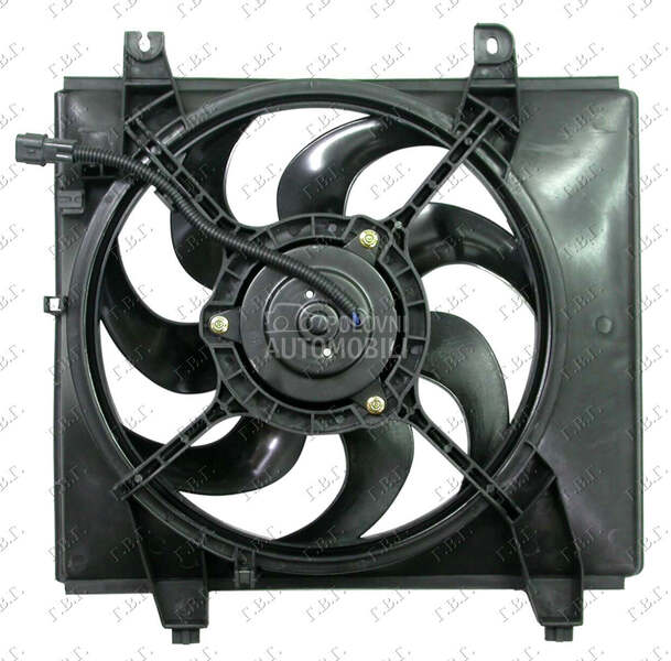 VENTILATOR HLADNJAKA KOMPLET ( za Hyundai Matrix od 2008. do 2010. god.