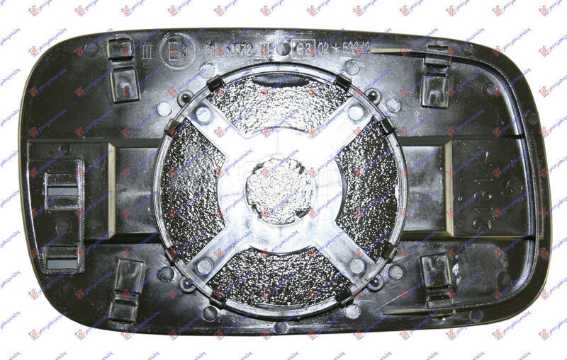 STAKLO RETROVIZORA (ASFERICNO) za Volkswagen Caddy od 1996. do 2004. god.