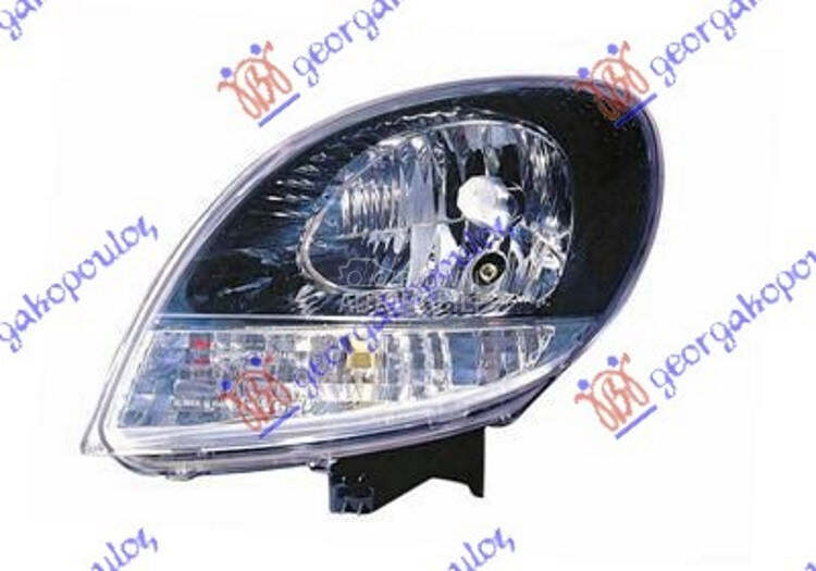 FAR CRNI (PROVIDAN MIGAVAC) (D za Renault Kangoo od 2003. do 2008. god.