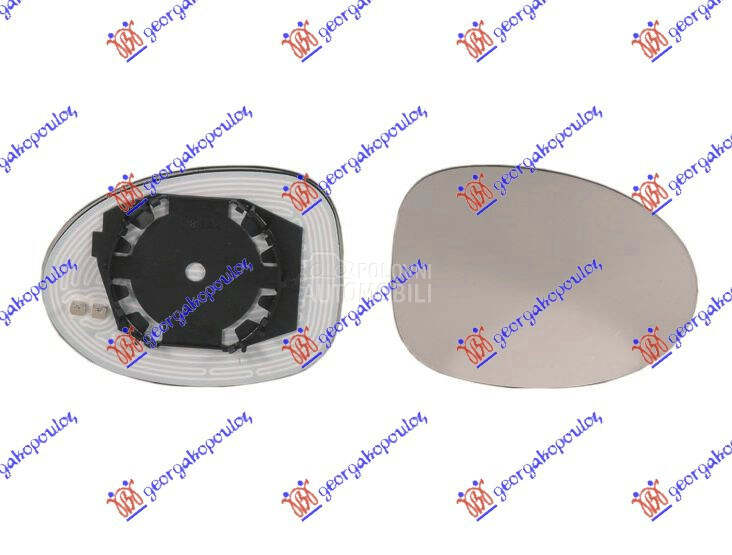 STAKLO RETROVIZORA SA GREJACEM za Renault Twingo od 1992. do 1998. god.