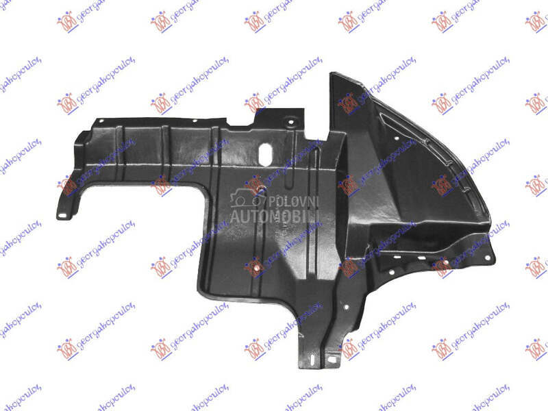 ZASTITA MOTORA BOCNA za Mitsubishi Outlander od 2003. do 2007. god.