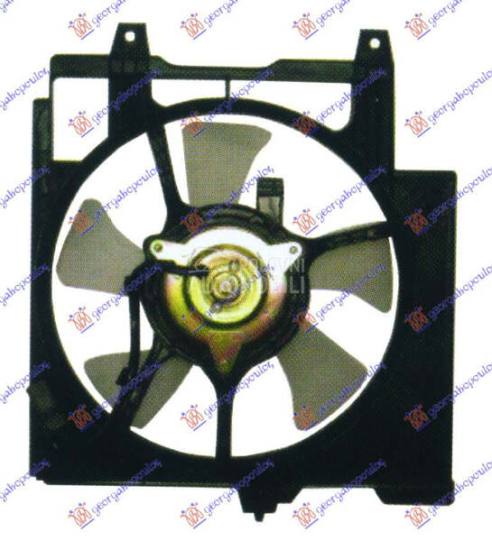 VENTILATOR HLADNJAKA KOMPLET ( za Nissan Micra od 1998. do 2000. god.