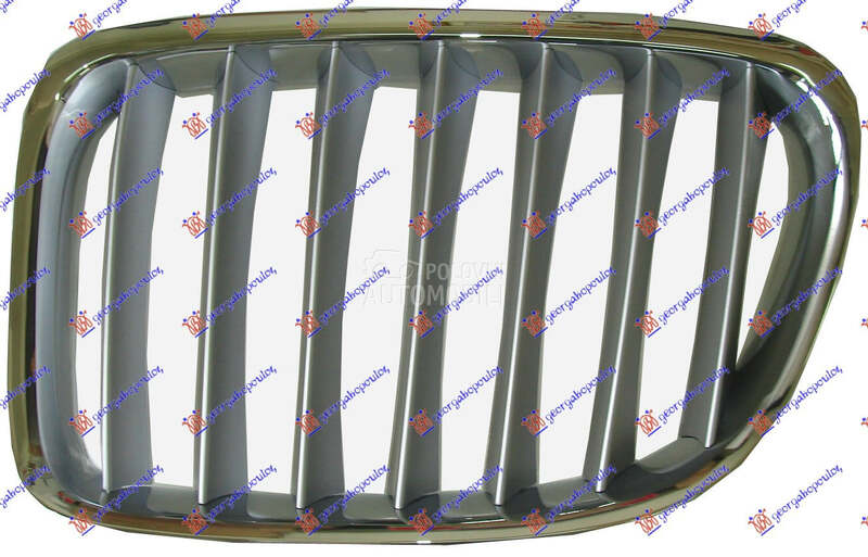 PVC MASKA HROM/SREBRNA za BMW X1 od 2009. do 2013. god.