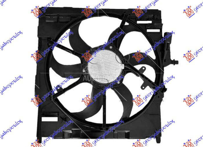VENTILATOR KOMPLET (2.0-3.0 BE za BMW X5 od 2013. do 2018. god.