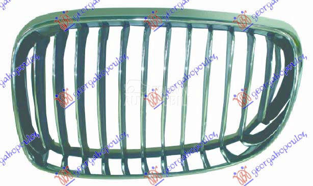 PVC MASKA HROM-HROM/CRNA 2007- za BMW Serija 1 od 2007. do 2013. god.