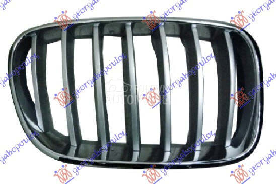 PVC MASKA HROM/TITANIJUM za BMW X3 od 2011. do 2014. god.