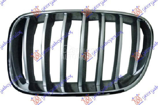 PVC MASKA HROM/TITANIJUM za BMW X3 od 2011. do 2014. god.