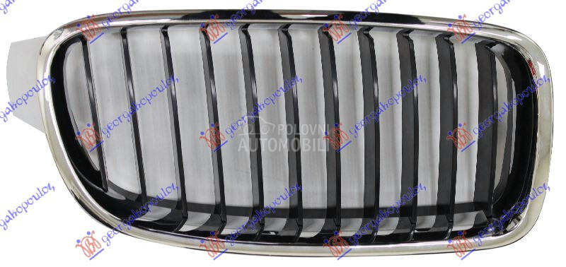 PVC MASKA HROM/CRNA za BMW Serija 3 od 2012. do 2014. god.