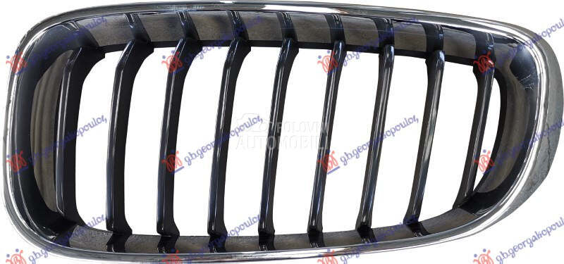 PVC MASKA CELA CRNA/HROM za BMW Serija 3 od 2012. do 2020. god.