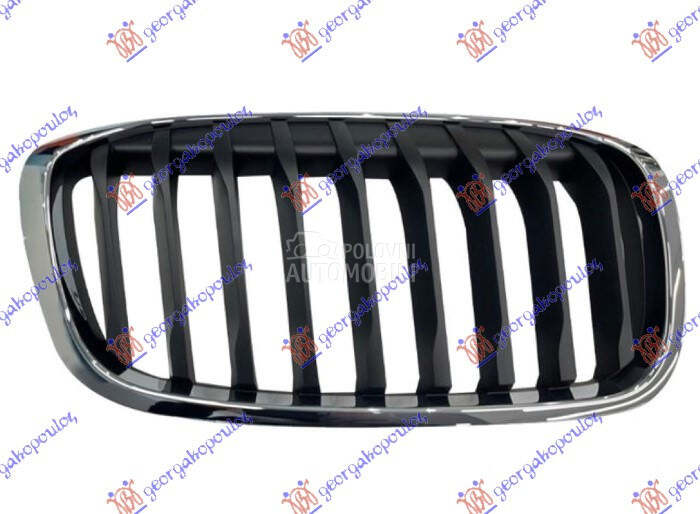 PVC MASKA HROM/CRNA (BASIC) za BMW Serija 2 od 2017. do 2021. god.