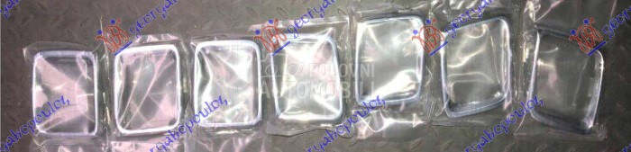 LAJSNA PVC MASKE HROM (SET 7 K za Jeep Compass od 2016. do 2022. god.