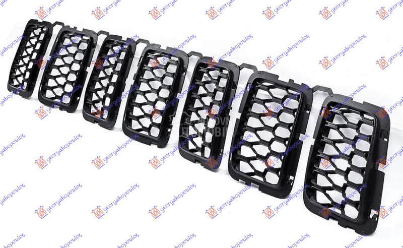 LAJSNA PVC MASKE TAMNO SIVA (S za Jeep Compass od 2016. do 2022. god.