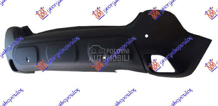 ZADNJI BRANIK DONJI CRNI (PDS za Citroen C3 Aircross od 2017. do 2021. god.