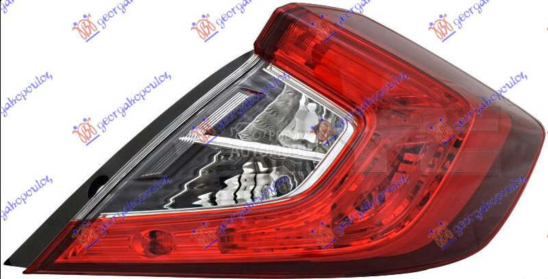 STOP LAMPA SPOLJASNJA (DEPO) za Honda Civic od 2016. do 2022. god.
