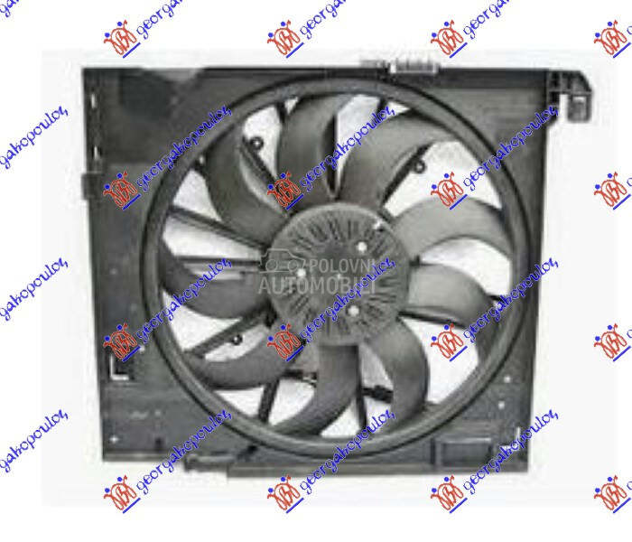 VENTILATOR KOMPLET (3.0 DIZEL) za Jaguar XF od 2008. do 2015. god.