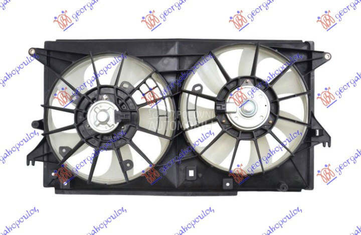 VENTILATOR (DUPLI) KOMPLET (1. za Mazda 5 od 2010. do 2015. god.