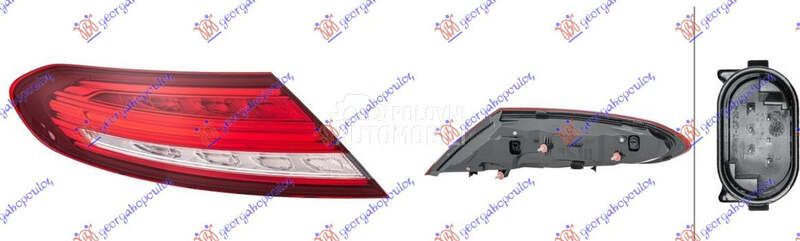 STOP LAMPA SPOLJASNJA LED (HEL za Mercedes Benz C Klasa od 2015. do 2018. god.