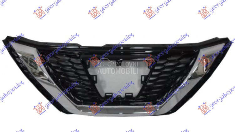 PVC MASKA SJAJ-CRNA (HROM OKVI za Nissan Qashqai od 2017. do 2021. god. - 576204540