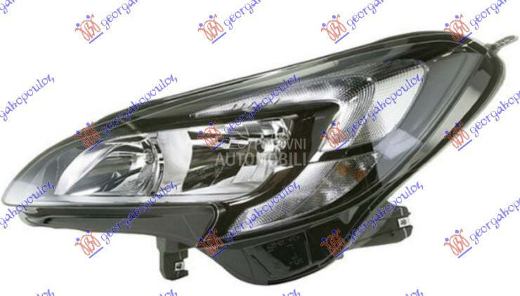 FAR ELEKTRICNI (H7/H7) SA LED za Opel Corsa E od 2015. do 2019. god.