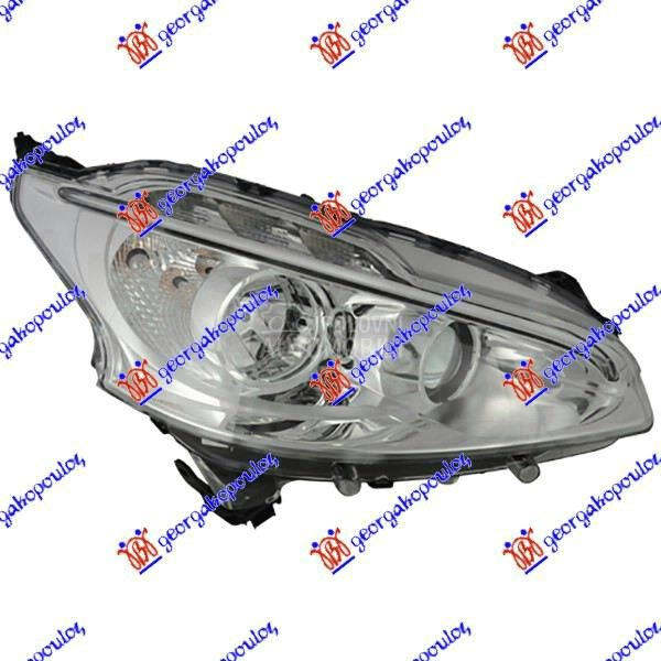 FAR ELEKTRICNI (H7/H7) SA LED za Peugeot 208 od 2012. do 2015. god.