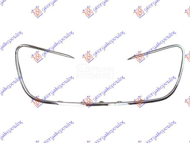 OKVIR PVC MASKE GORNJI HROM za Peugeot 508 od 2011. do 2015. god.