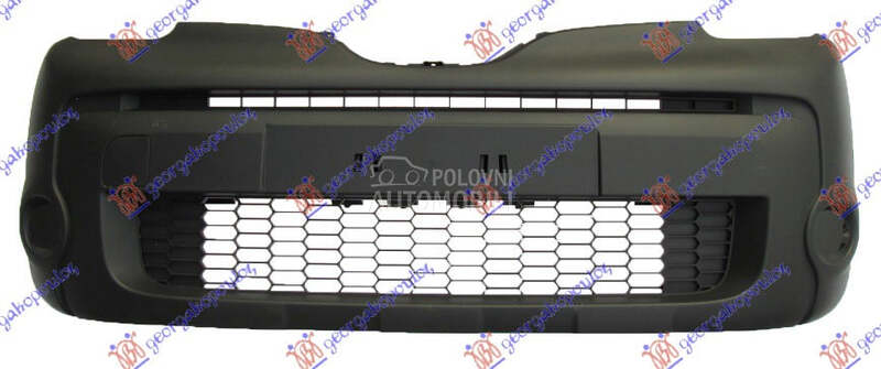 PREDNJI BRANIK CRNI (BEZ MAGLE za Renault Kangoo od 2013. do 2021. god.