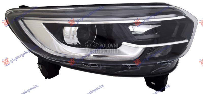 FAR ELEKTRICNI (H7/H7) SA LED za Renault Kadjar od 2015. do 2019. god.