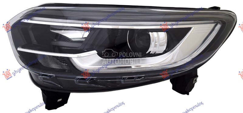 FAR ELEKTRICNI (H7/H7) SA LED za Renault Kadjar od 2015. do 2019. god.