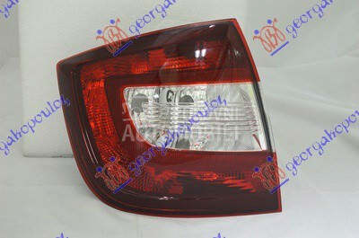 STOP LAMPA (L/B) (TAMNO CRVENA za Škoda Rapid od 2012. do 2019. god.