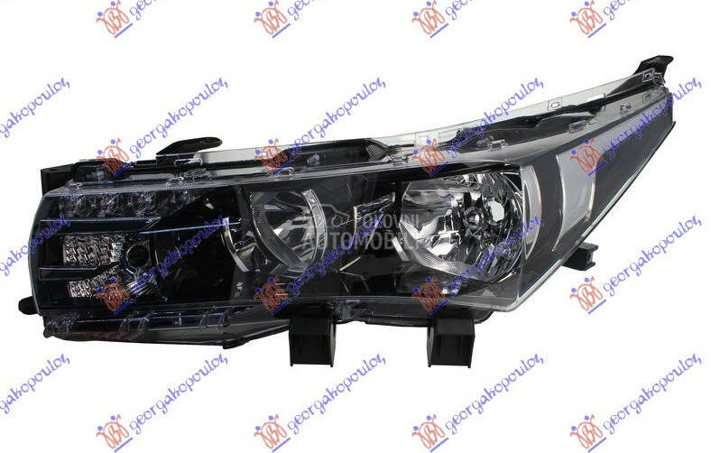 FAR ELEKTRICNI CRNI SA LED DNE za Toyota Corolla od 2013. do 2016. god.