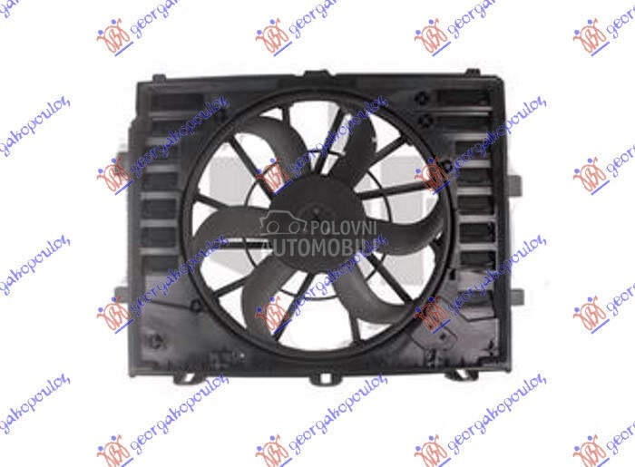 VENTILATOR KOMPLET (3.0 TSI/3. za Volkswagen Touareg od 2010. do 2014. god.