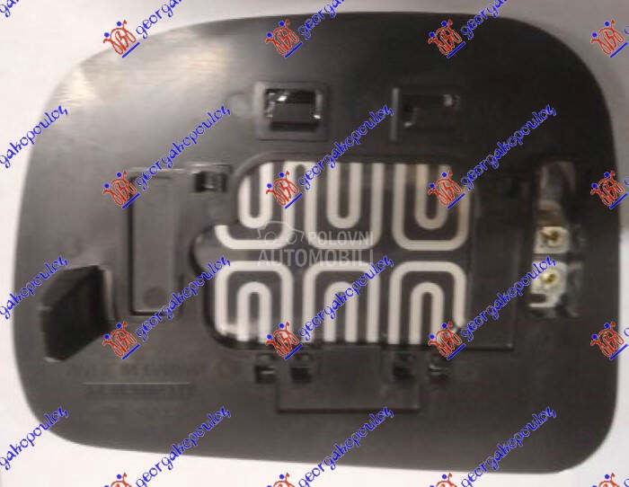 STAKLO RETROVIZORA SA GREJACEM za Nissan Tiida od 2007. do 2025. god. - 064807612