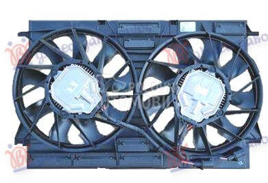 VENTILATOR KOMPLET DUPLI 3.0/4 za Audi A6 od 2018. do 2025. god.