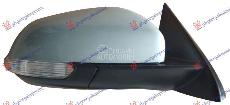 RETROVIZOR ELEKTRICNI SA GREJA za MG ZS od 2021. do 2025. god.