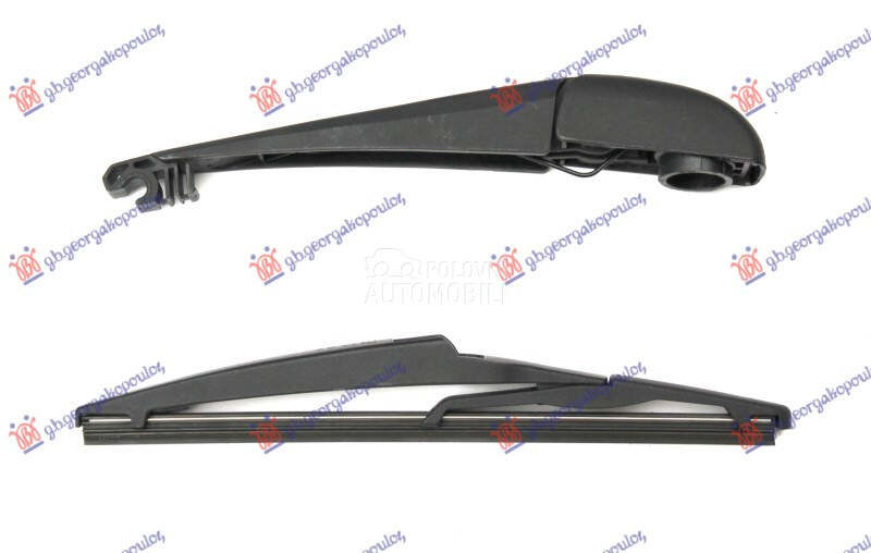 ZADNJI BRISAC KOMPLET 250mm za Toyota Yaris od 2020. do 2025. god.